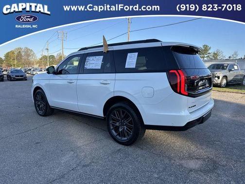 Star White 2025 Ford Expedition Platinum