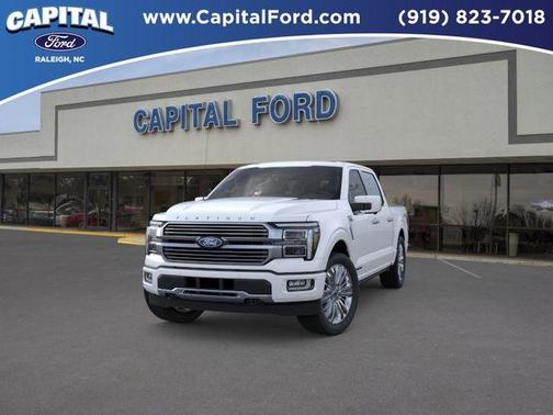 White Metallic 2026 Ford F-150 Platinum