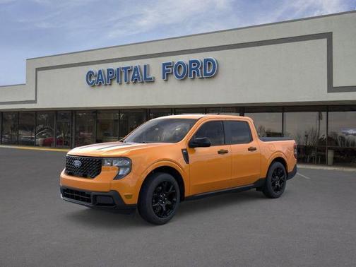 Orange Fury 2026 Ford Maverick XLT