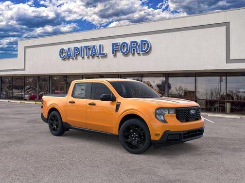 Orange Fury 2026 Ford Maverick XLT