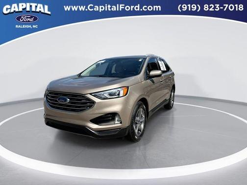Desert Gold Metallic 2021 Ford Edge SEL