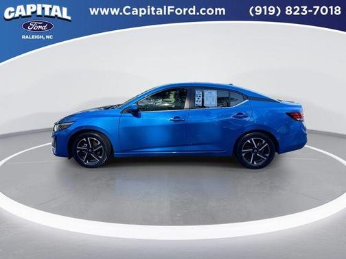 Electric Blue Metallic 2025 Nissan Sentra SV