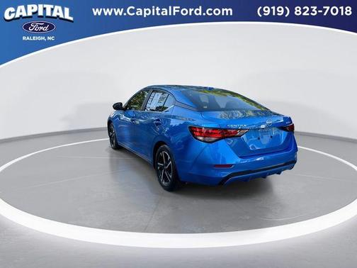 Electric Blue Metallic 2025 Nissan Sentra SV