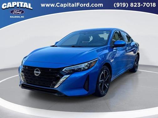 Electric Blue Metallic 2025 Nissan Sentra SV