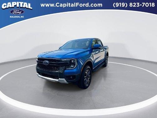 Velocity Blue Metallic 2025 Ford Ranger Lariat
