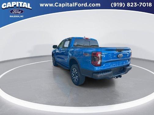 Velocity Blue Metallic 2025 Ford Ranger Lariat