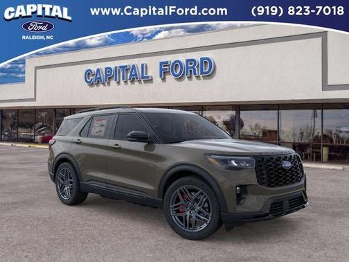 Gray 2026 Ford Explorer ST