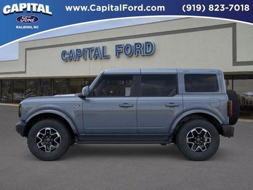 Azure Gray Metallic 2025 Ford Bronco Outer Banks