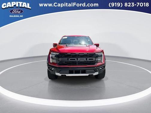 Rapid Red Metallic Tinted Clearcoat 2024 Ford F-150 Raptor