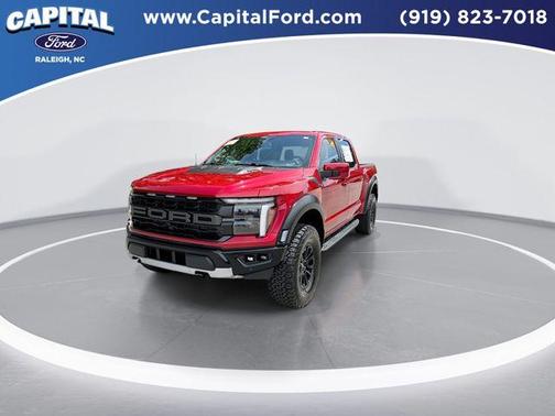 Rapid Red Metallic Tinted Clearcoat 2024 Ford F-150 Raptor