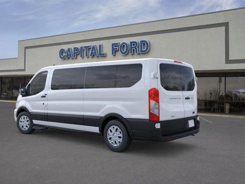 Oxford White 2025 Ford Transit-350 XLT