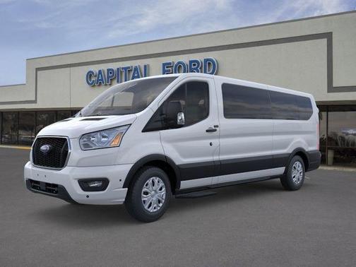 Oxford White 2025 Ford Transit-350 XLT