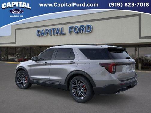Gray 2026 Ford Explorer ST-Line