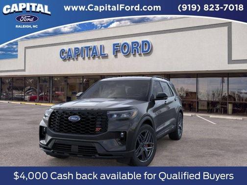 Black Metallic 2026 Ford Explorer ST