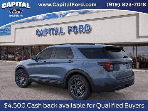 Vapor Blue 2026 Ford Explorer ST-Line