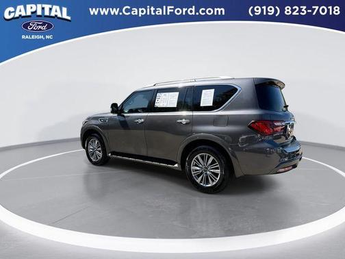 Anthracite Gray 2024 INFINITI QX80 Luxe