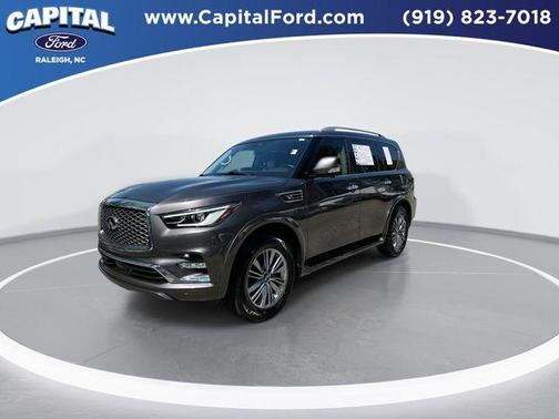 Anthracite Gray 2024 INFINITI QX80 Luxe