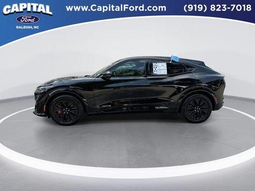 Shadow Black 2025 Ford Mustang Mach-E Premium