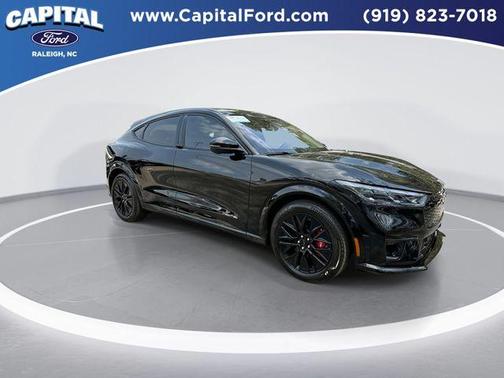 Shadow Black 2025 Ford Mustang Mach-E Premium