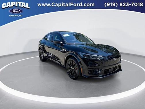 Shadow Black 2025 Ford Mustang Mach-E Premium