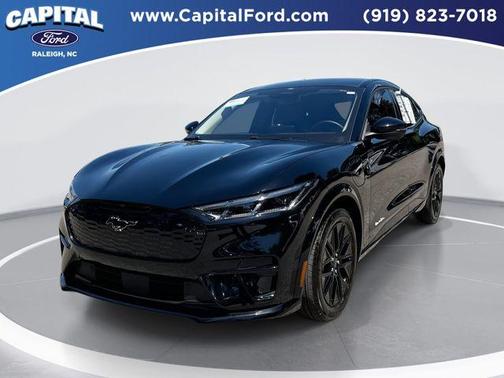 Shadow Black 2025 Ford Mustang Mach-E Premium