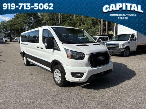 Oxford White 2024 Ford Transit-350 XLT