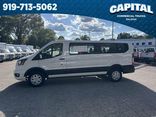 Oxford White 2024 Ford Transit-350 XLT