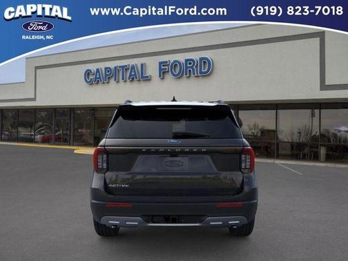 Black Metallic 2026 Ford Explorer Active