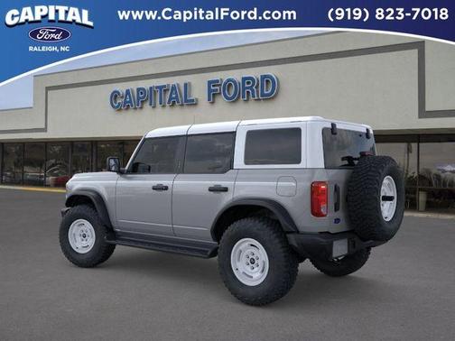 Avalanche Gray 2026 Ford Bronco Heritage Edition