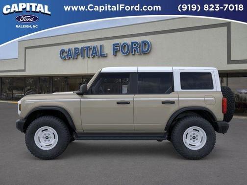 Desert Sand 2026 Ford Bronco Heritage Edition