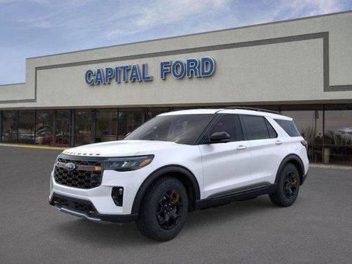 White Metallic 2026 Ford Explorer Tremor