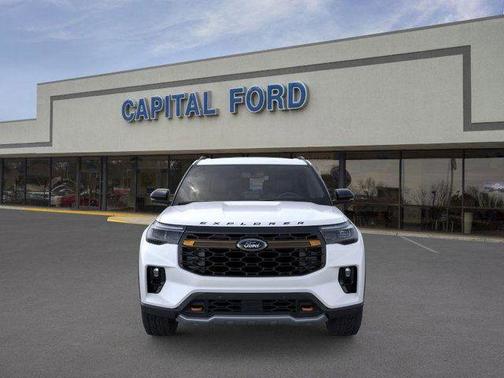 White Metallic 2026 Ford Explorer Tremor