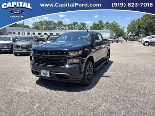 Black 2021 Chevrolet Silverado 1500 Custom