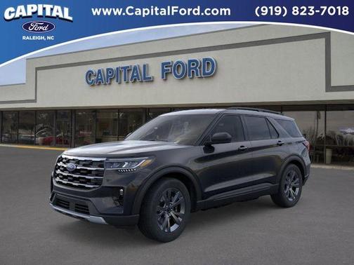 Agate Black Metallic 2026 Ford Explorer Active