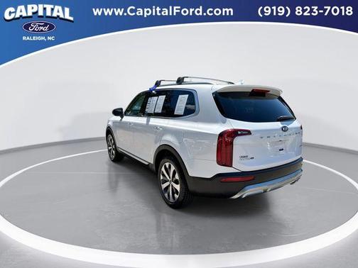 Glacial White Pearl 2021 Kia Telluride S