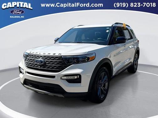 Star White 2023 Ford Explorer XLT
