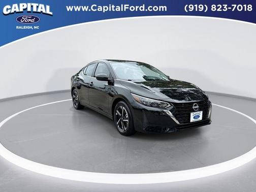 Black 2025 Nissan Sentra SV