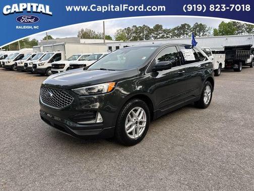 Forged Green Metallic 2023 Ford Edge SEL