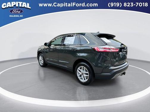 Forged Green Metallic 2023 Ford Edge SEL