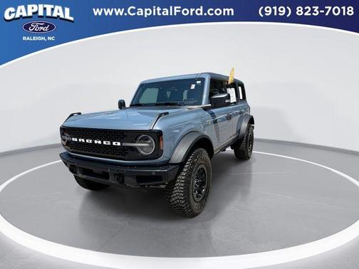 Azure Gray Metallic 2024 Ford Bronco Wildtrak