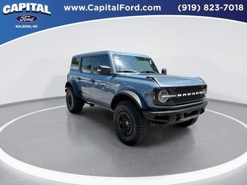 Azure Gray Metallic 2024 Ford Bronco Wildtrak