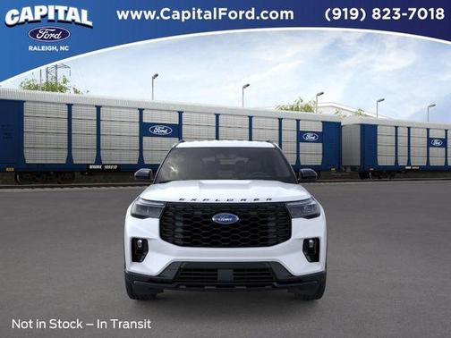 Star White 2026 Ford Explorer ST-Line