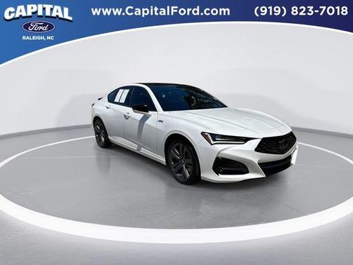 Platinum White Pearl 2022 Acura TLX A-Spec