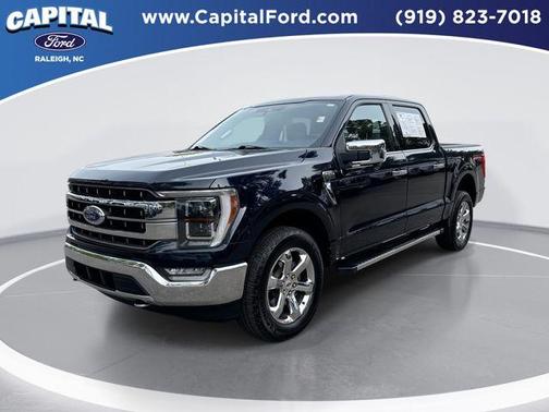 Blue Metallic 2021 Ford F-150 Lariat