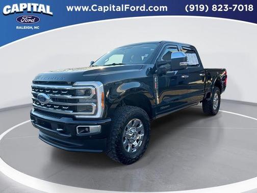 Agate Black Metallic 2023 Ford F-250 Platinum Truck