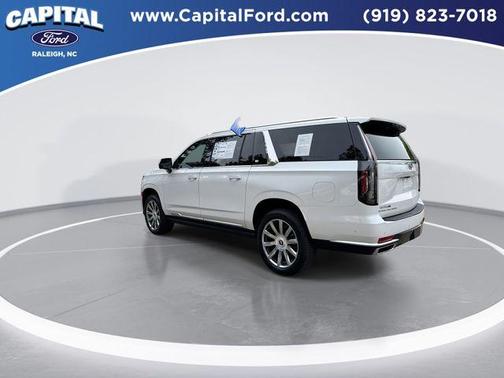 Crystal White Tri-Coat 2023 Cadillac Escalade ESV Premium Luxury Platinum