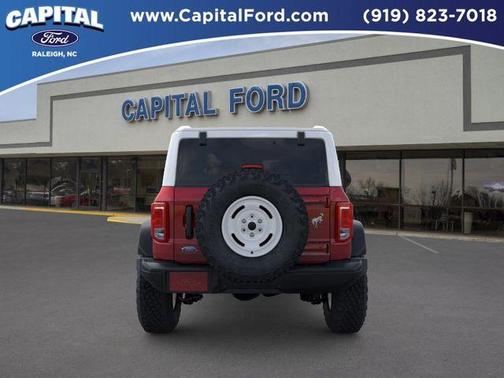 Ruby Red Metallic Tinted Clearcoat 2026 Ford Bronco Heritage Edition