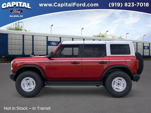Ruby Red 2026 Ford Bronco Heritage Edition