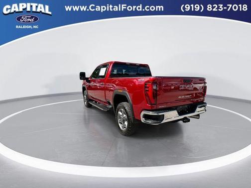 Volcanic Red 2025 GMC Sierra 2500 SLT