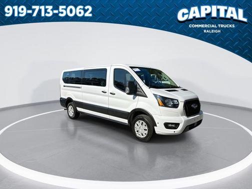 Oxford White 2024 Ford Transit-350 XLT
